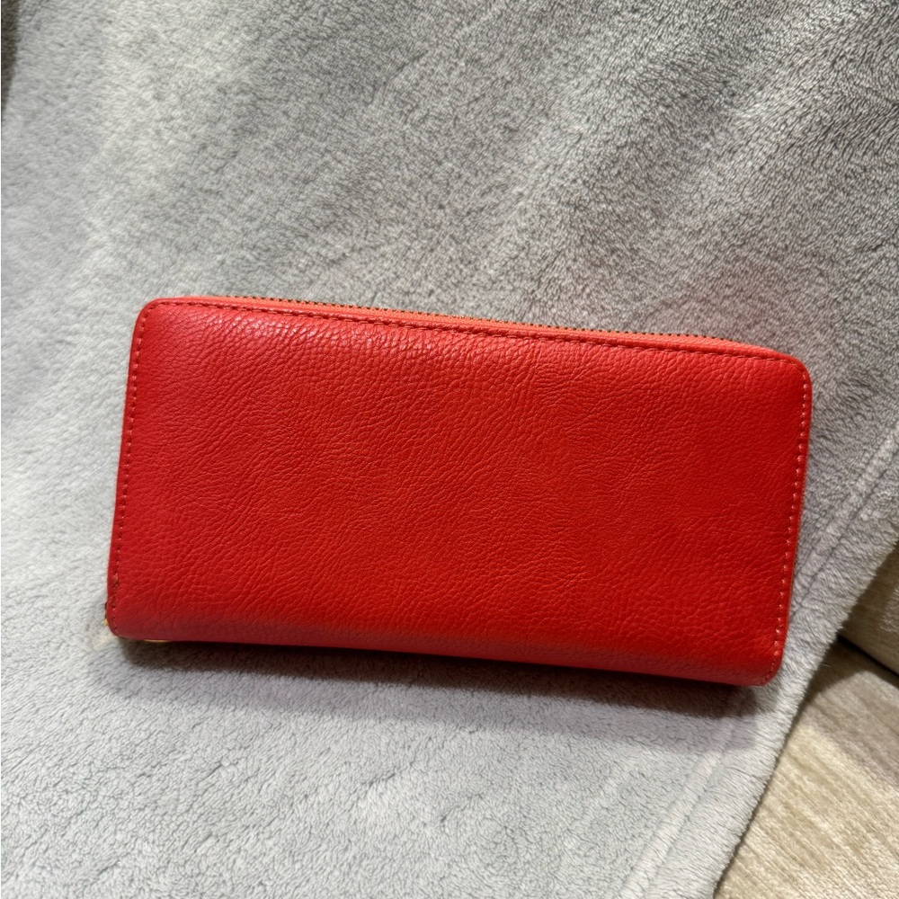Red Leather Wallet